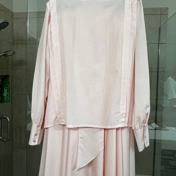 Peach or Light Pink 3 pc Skirt Suit - Picture 2 of 8